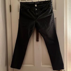 Sonoma Slim straight black jeans.